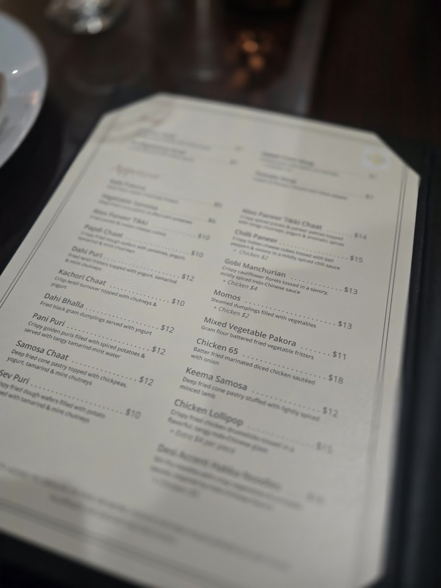 Menu The Desi Accent-7