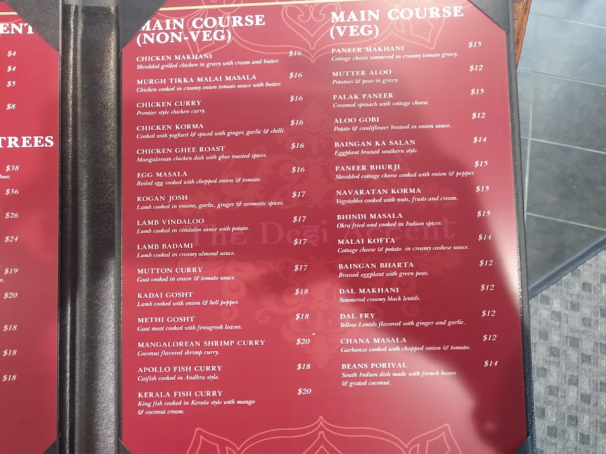 Menu The Desi Accent-9